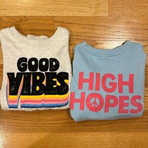 Old Navy sweatshirt bundle, both size medium (8)